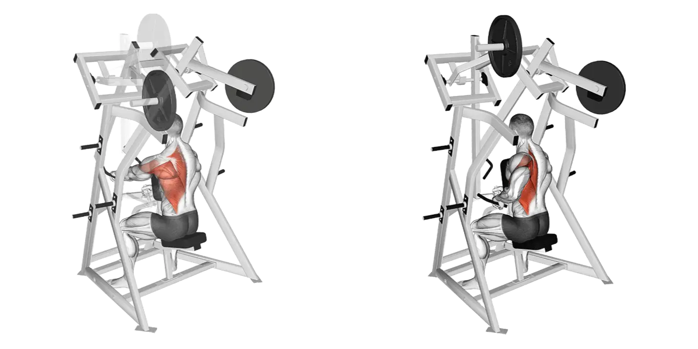 One-arm Chest Supported Row Machine